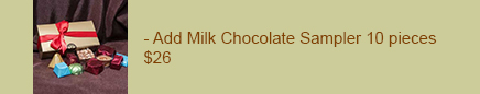 Add 10 Piece Milk Chocolate Sampler