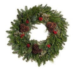 Evergreen Bounty Wreath
